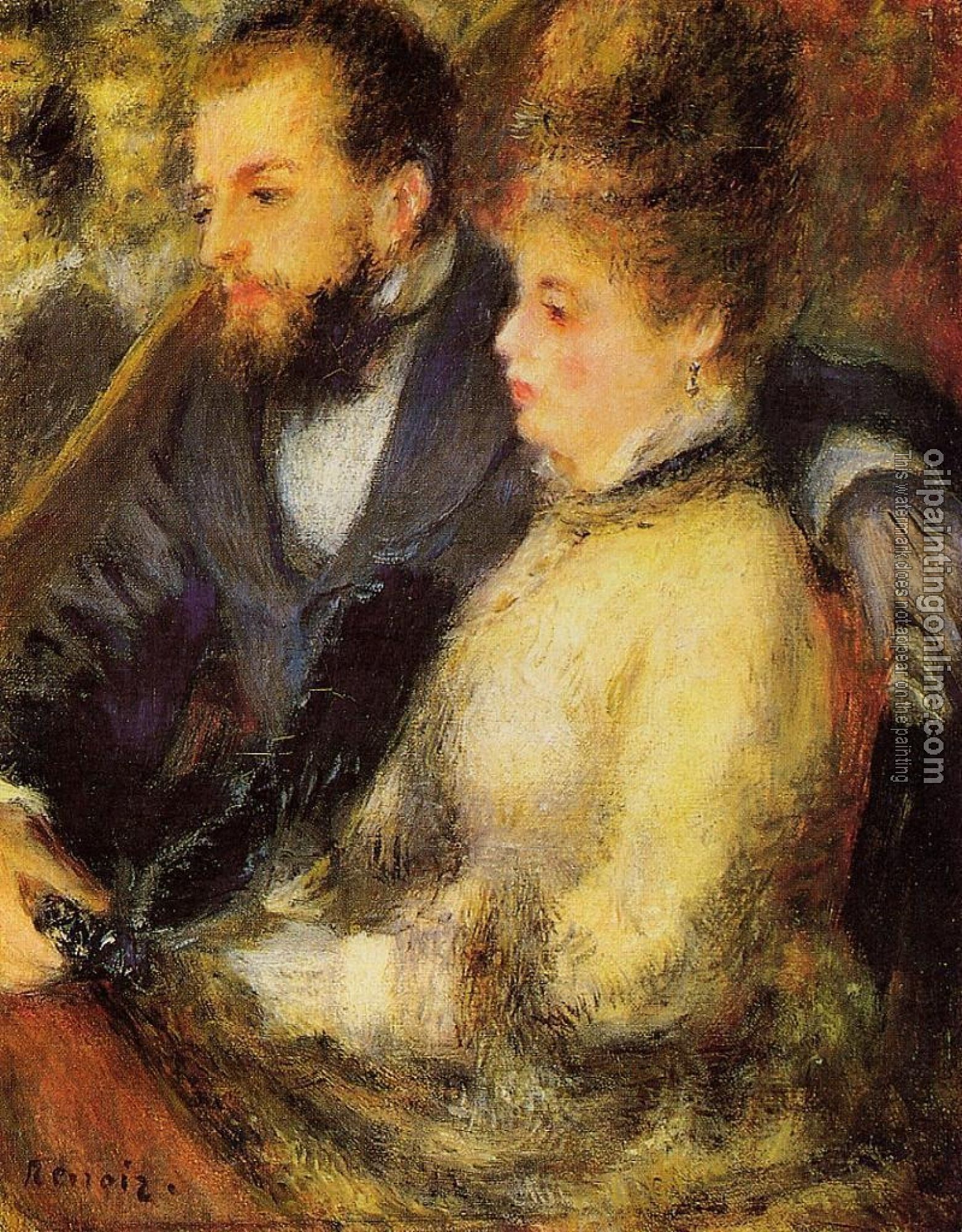 Renoir, Pierre Auguste - In the Loge